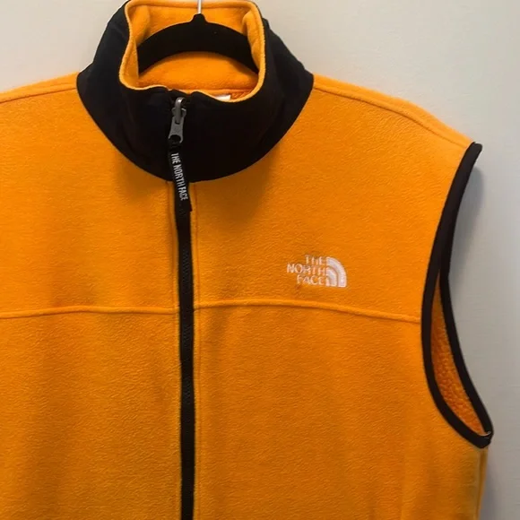 The North Face Orange & Black Vest Size Medium - Picture 2 of 8